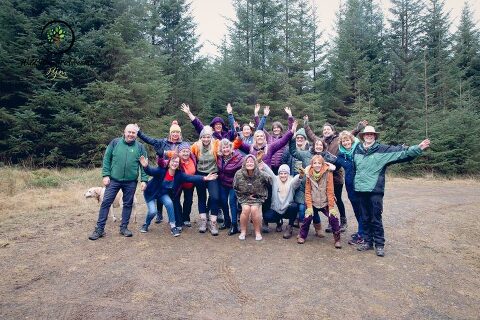 Wild women adventures photoshoot Kielder copyright RJM Photography