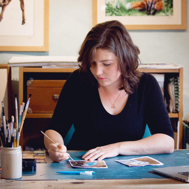 Artist studio photo
